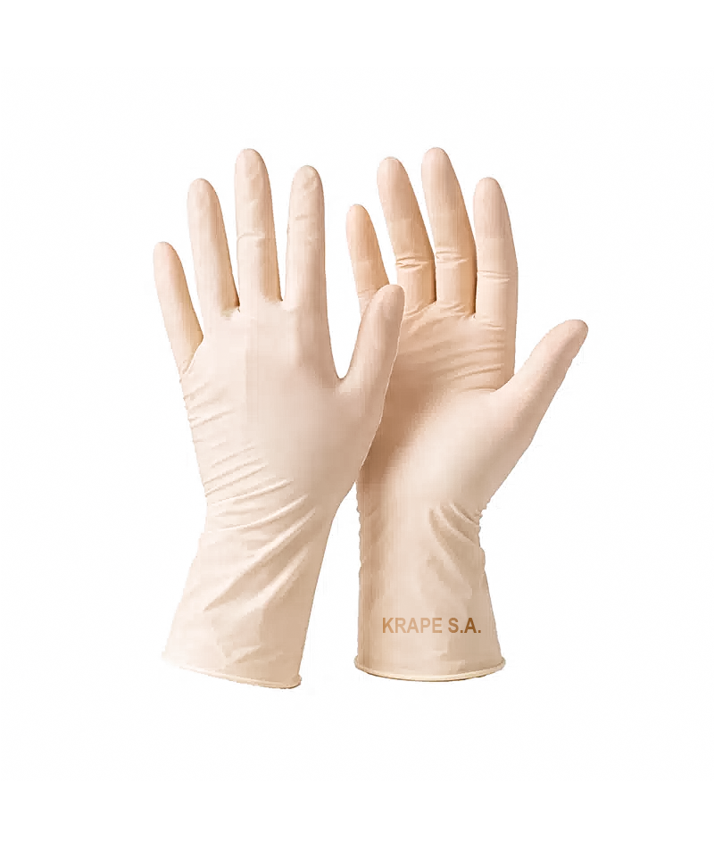 Guantes Examen Látex Sin Polvo. No Estériles, Hipoalergénicos. Talla Extra Pequeña.
