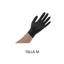 Guantes Examen Nitrilo Negro. Talla Mediana