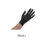 Guantes Examen Nitrilo Negro. Talla Grande